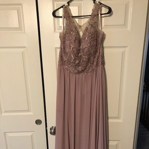 Mori Lee Bridesmaid dress, size 18, used.